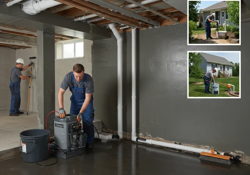 Basement Waterproofing and Flood Prevention process in Kurtistown, HI